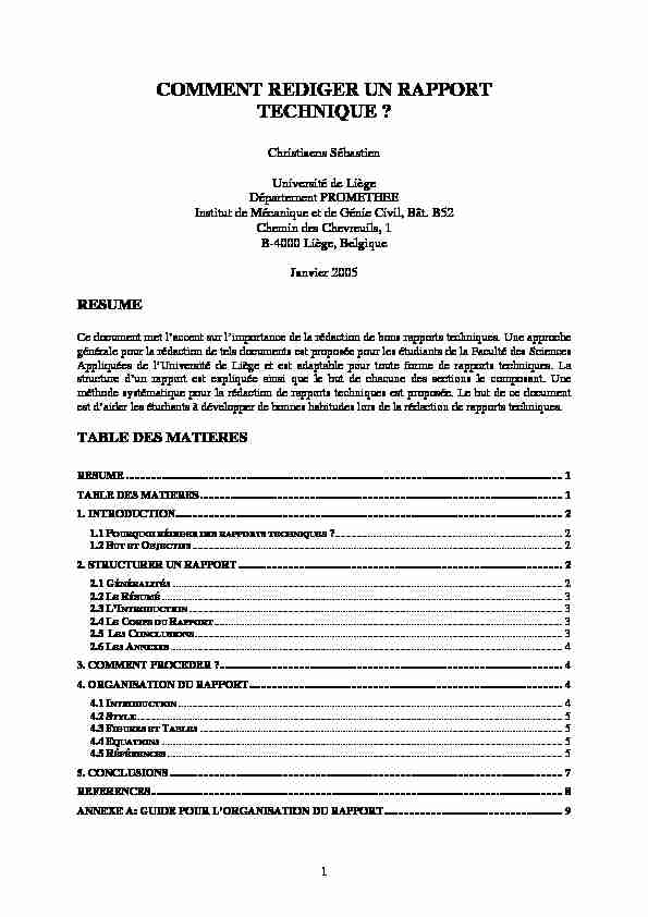 [PDF] REDIGER UN RAPPORT TECHNIQUE