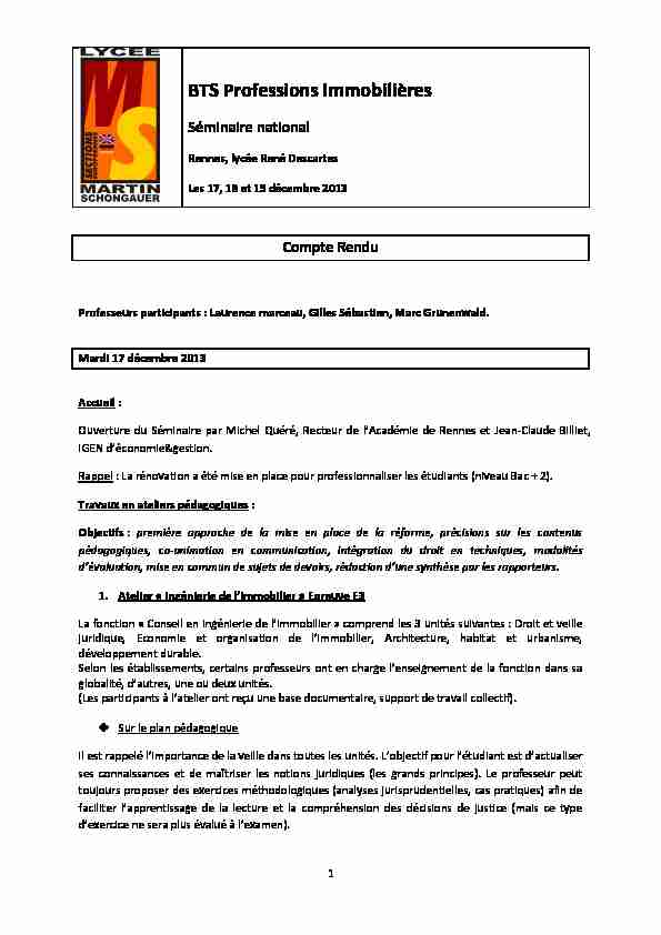 [PDF] BTS Professions Immobilières - Académie de Strasbourg