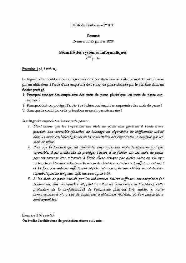 [PDF] Examen 2008 (sujet et corrigé) - Rodolphe Ortalo Homepage
