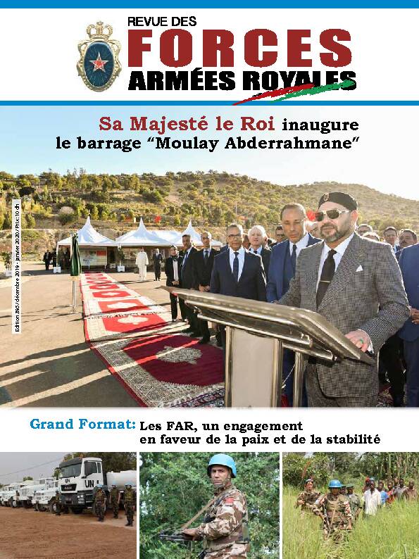[PDF] Sa Majesté le Roi inaugure - Revues des Forces Armées Royales