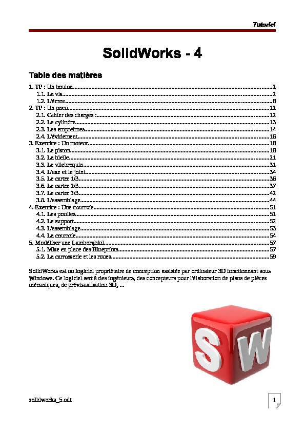 SolidWorks - 4