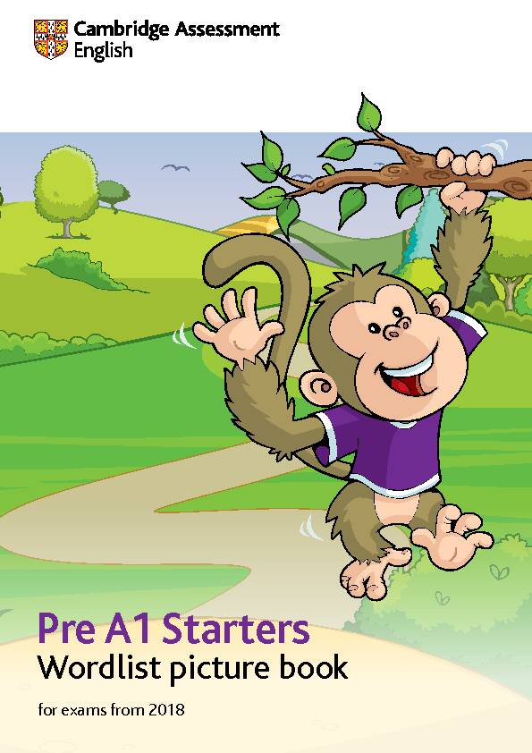 Pre A1 Starters - Wordlist picture book