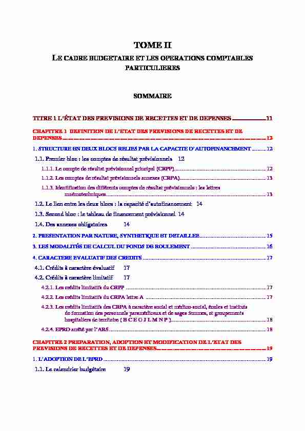 pdf M21 TOME2 2019 - Ministère de la Santé et de la Prévention