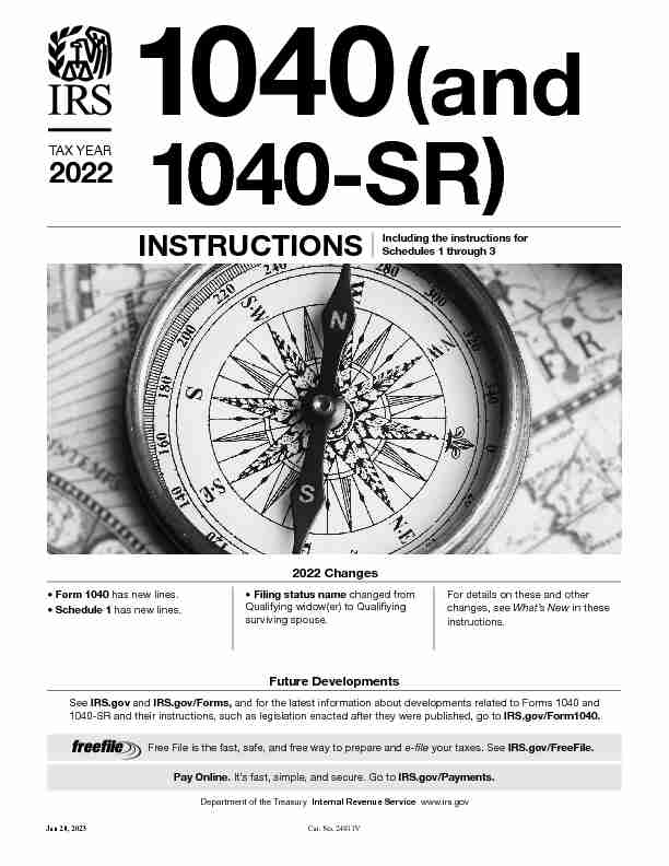 2021 Instruction 1040