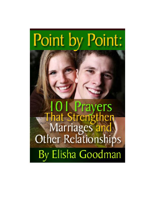 Elisha Goodman PRAYER COOKBOOK