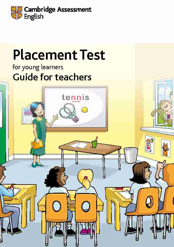 Placement Test - Cambridge English