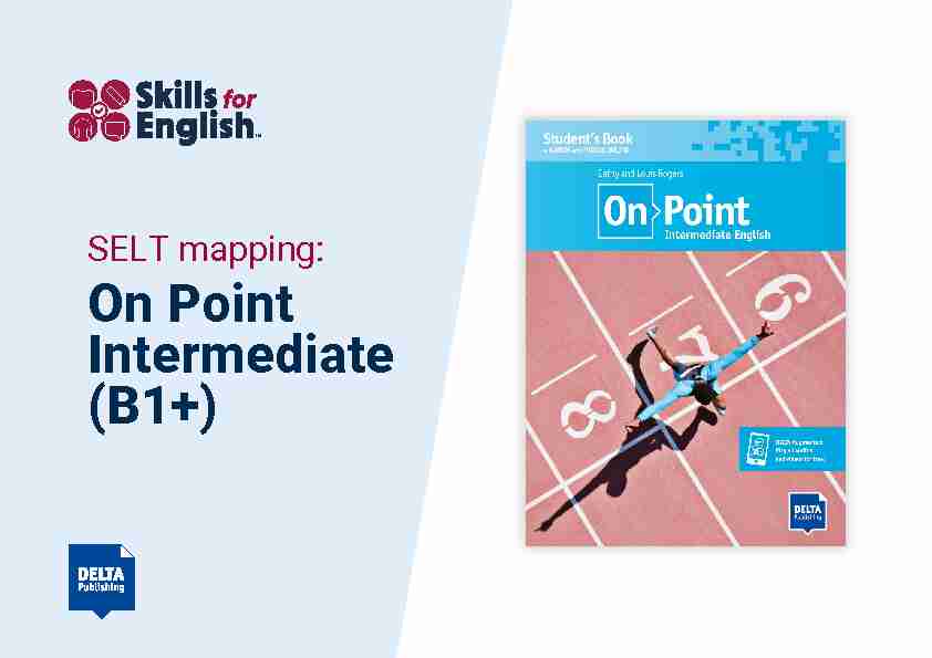 SELT mapping: - On Point Intermediate (B1 )
