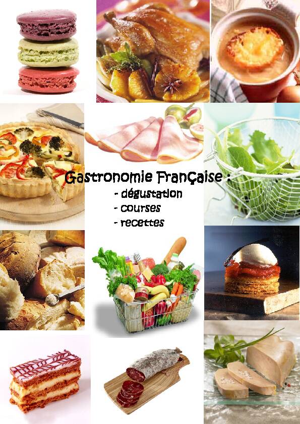 [PDF] Gastronomie Française