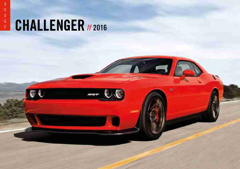 2016 Dodge Challenger