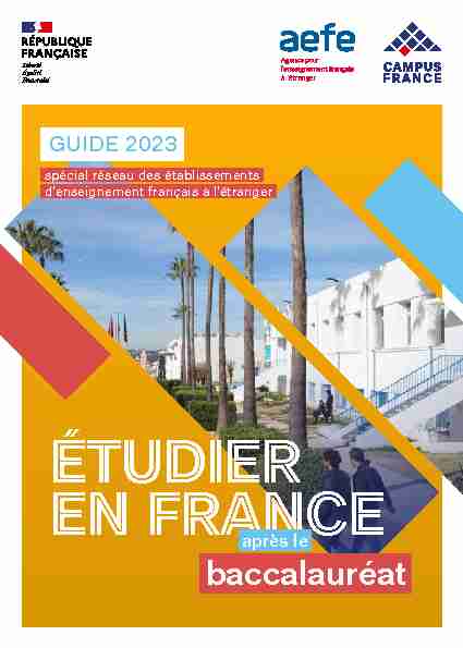 [PDF] Étudier en France après le baccalauréat - Index of /