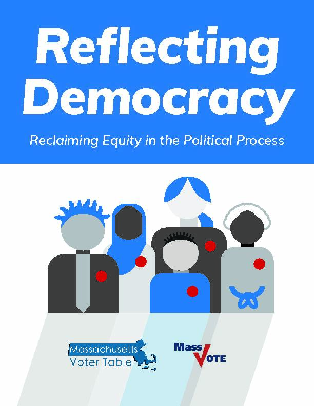 [PDF] Reclaiming Equity in the Political Process - Massachusetts Voter Table