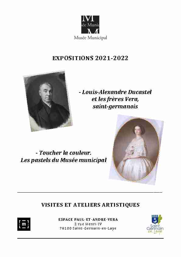 EXPOSITIONS 2021-2022 - Mobile Saint-Germain-en-Laye