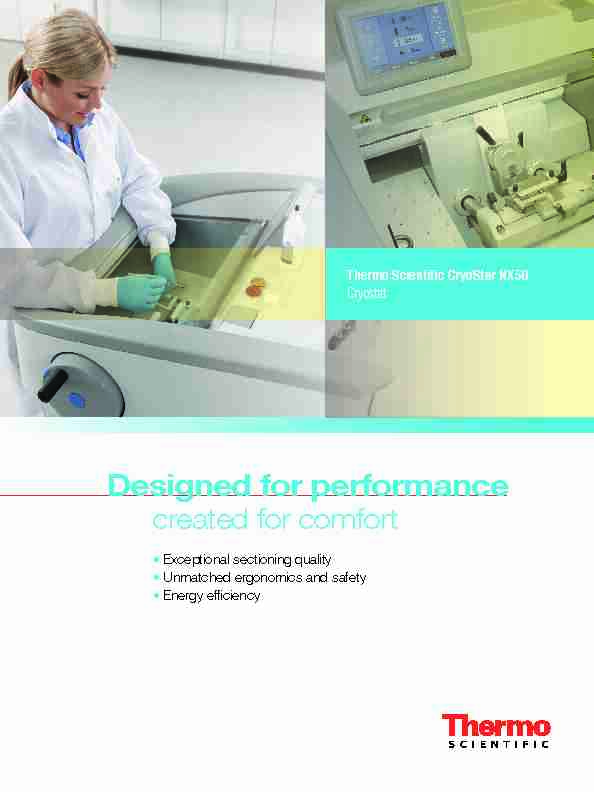 [PDF] Cryostar NX50 Brochure - TS Labor