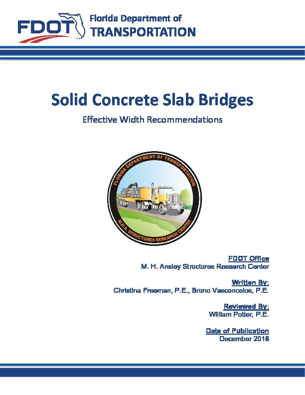 Solid Concrete Slab Bridges