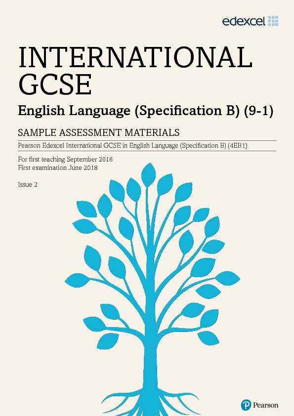 [PDF] INTERNATIONAL GCSE - Pearson qualifications