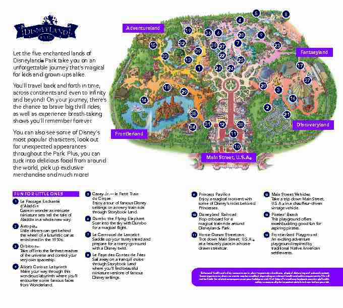 [PDF] Disneyland Park Map (PDF)