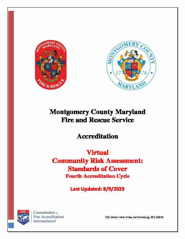 Montgomery County Maryland Fire and Rescue Services
