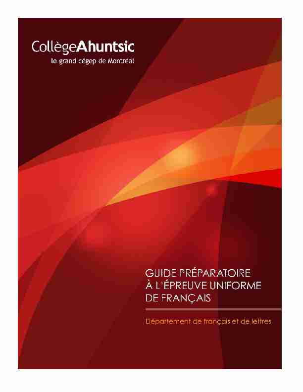 [PDF] Dissertation critique - Collège Ahuntsic