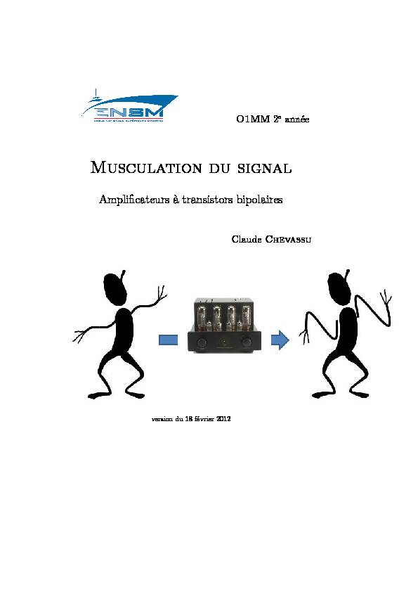 [PDF] Amplificateurs - Claude Chevassu - Free