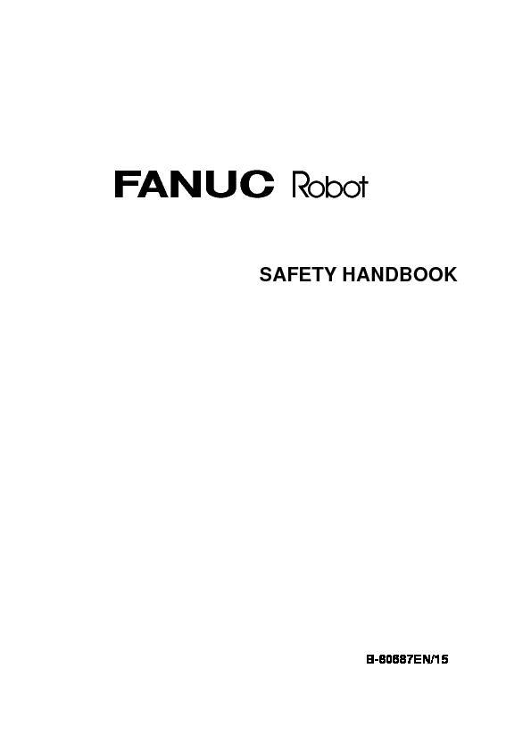 [PDF] FANUC Robot SAFETY HANDBOOK