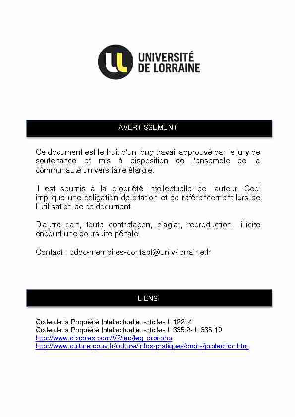 [PDF] Rapport de stage - Eric VIAL - AvenAo - Université de Lorraine