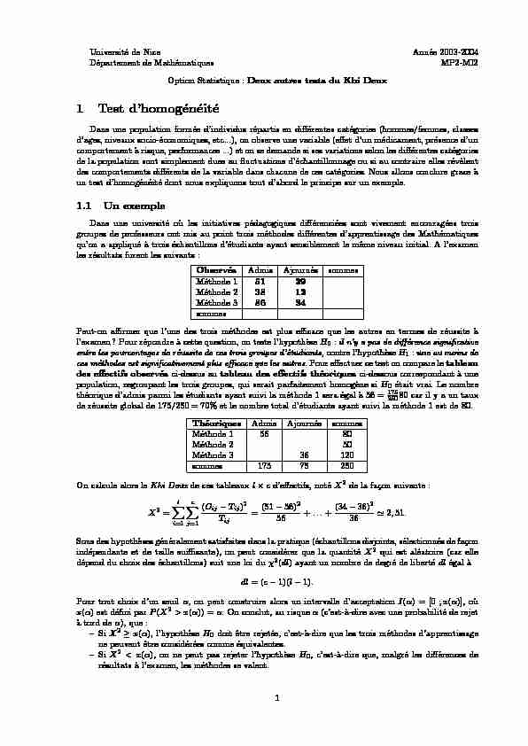 [PDF] 1 Test dhomogénéité