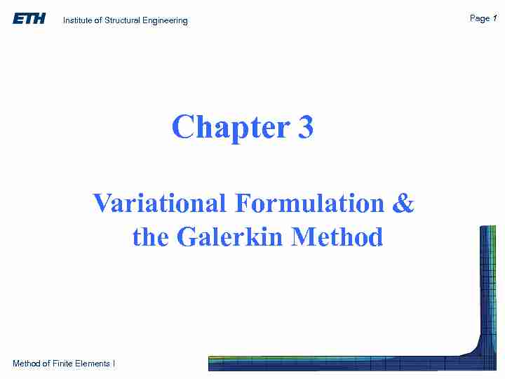 [PDF] The Galerkin Method
