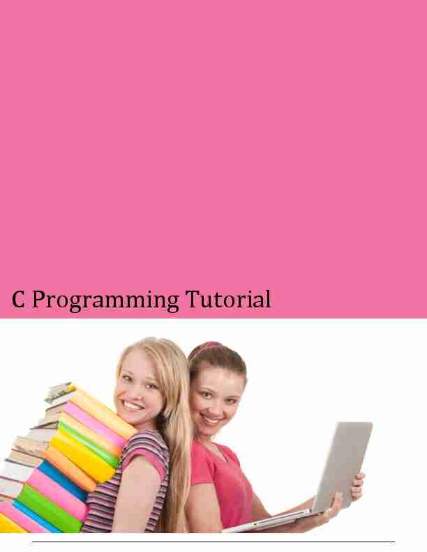 [PDF] C Programming Tutorial