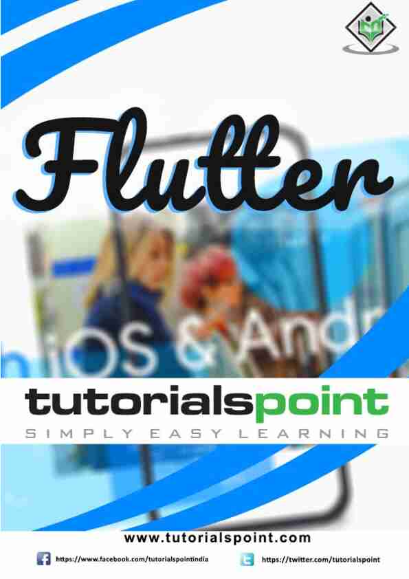 [PDF] PDF Flutter Tutorial - Tutorialspoint