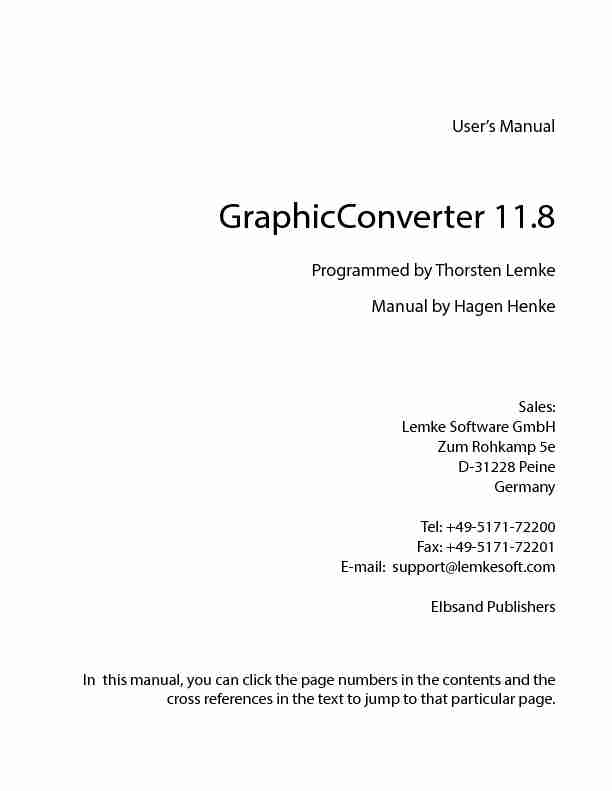 GraphicConverter 11.5.2