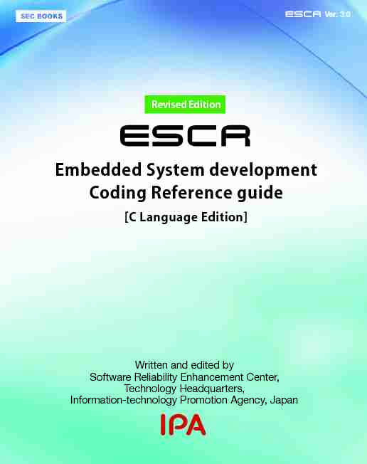 [PDF] Embedded System development Coding Reference guide