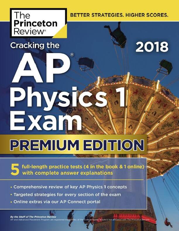 [PDF] Cracking the AP Physics 1 Exam 2018, Premium  - Web Education