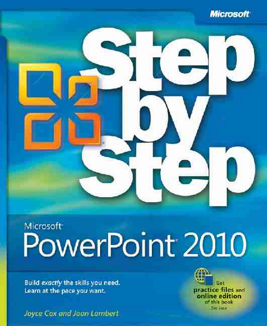 [PDF] Microsoft PowerPoint 2010 Step by Step eBook - Pearsoncmgcom