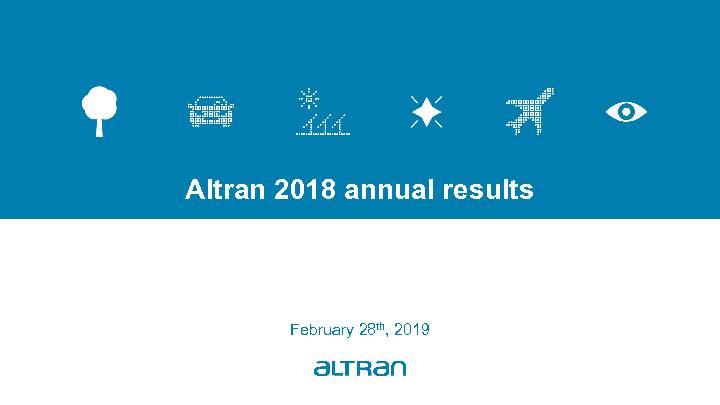 [PDF] 2018 annual results - Altran