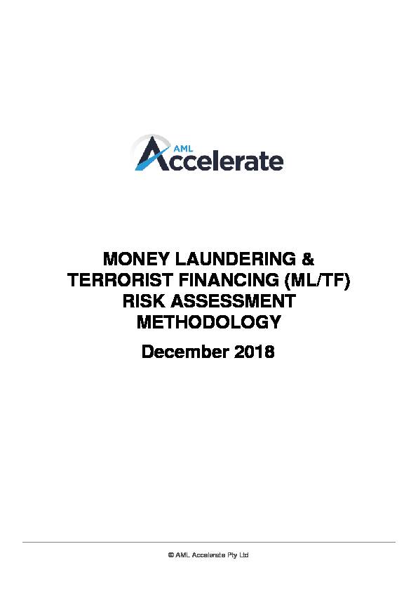 [PDF] MONEY LAUNDERING & TERRORIST  - Arctic Intelligence
