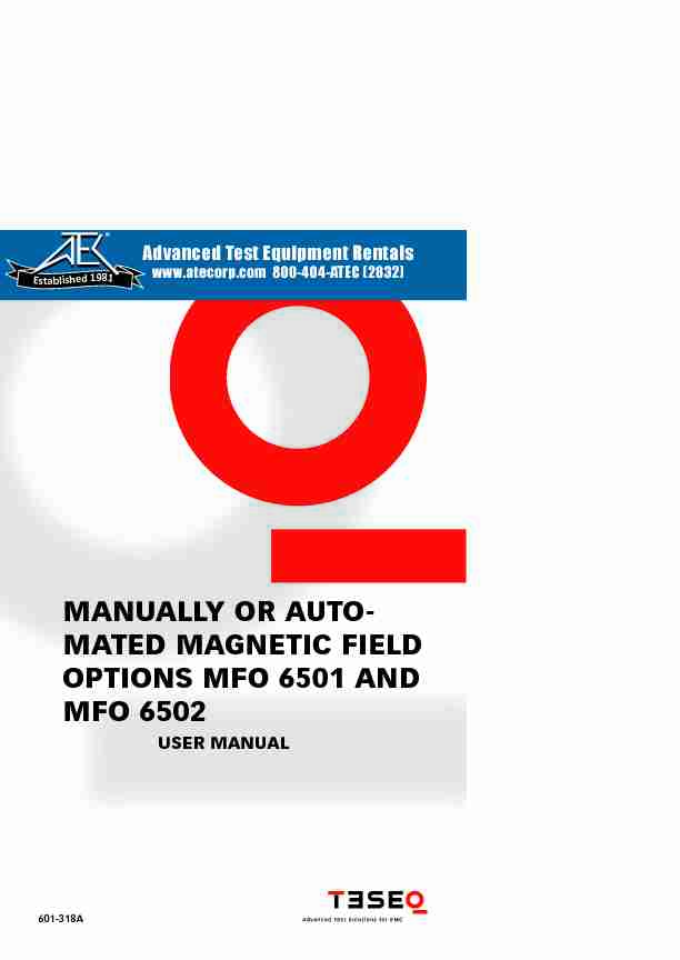 601-318A - MFO 6501 MFO 6502 User Manual english.indd