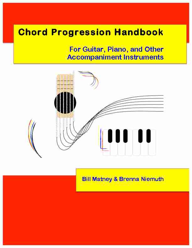 Chord Progression Handbook