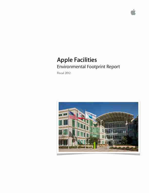 [PDF] Apple Facilities
