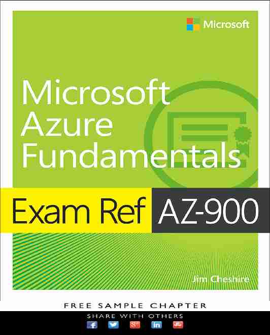 [PDF] Exam Ref AZ-900 Microsoft Azure Fundamentals - Microsoft Press