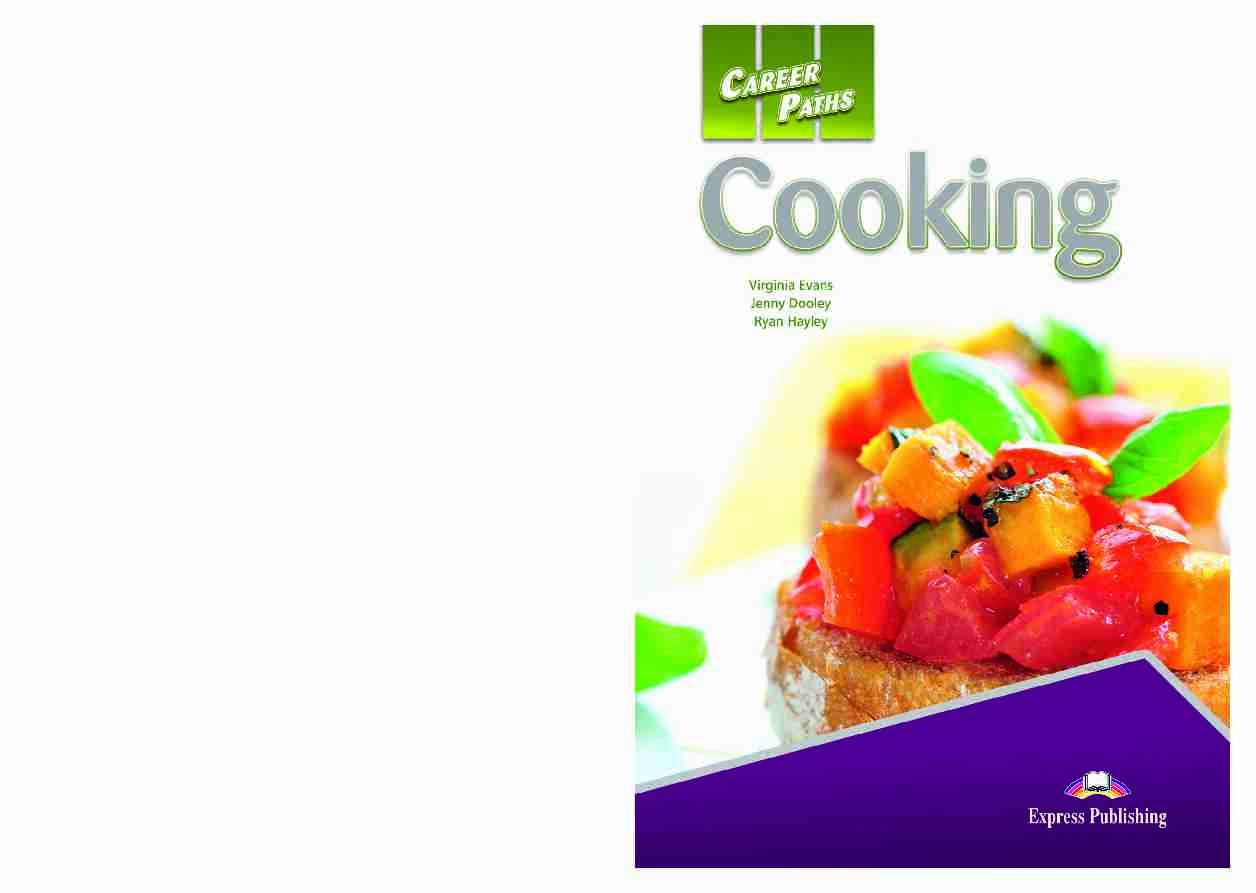 CAREER P A THS Cooking Students Book Virginia Evans - Jenny