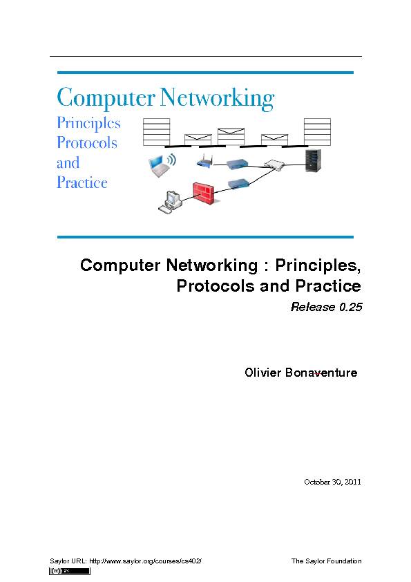 Computer Networking : Principles Protocols and Practice