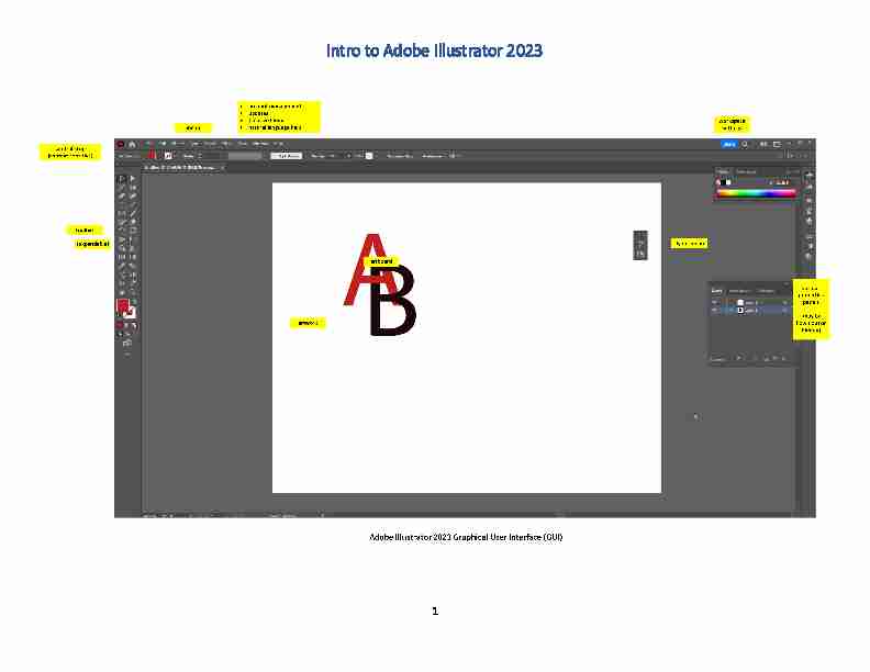 Intro to Adobe Illustrator 2022