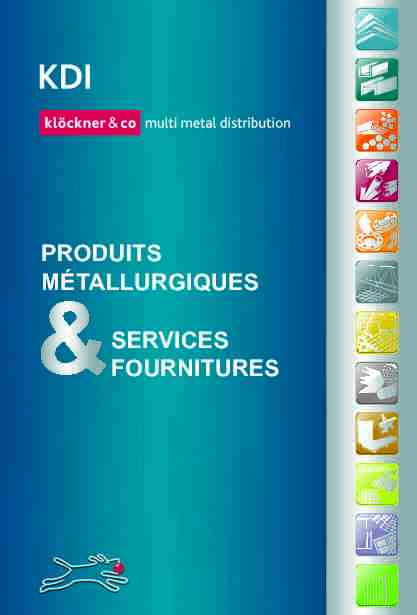 Catalogue Produits Métallurgiques & Fournitures associées