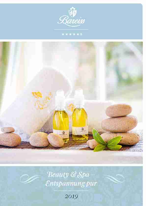 Beauty & Spa – Entspannung pur