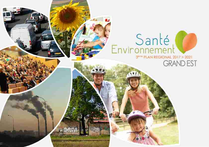[PDF] Le troisième Plan Régional Santé Environnement - Région Grand Est