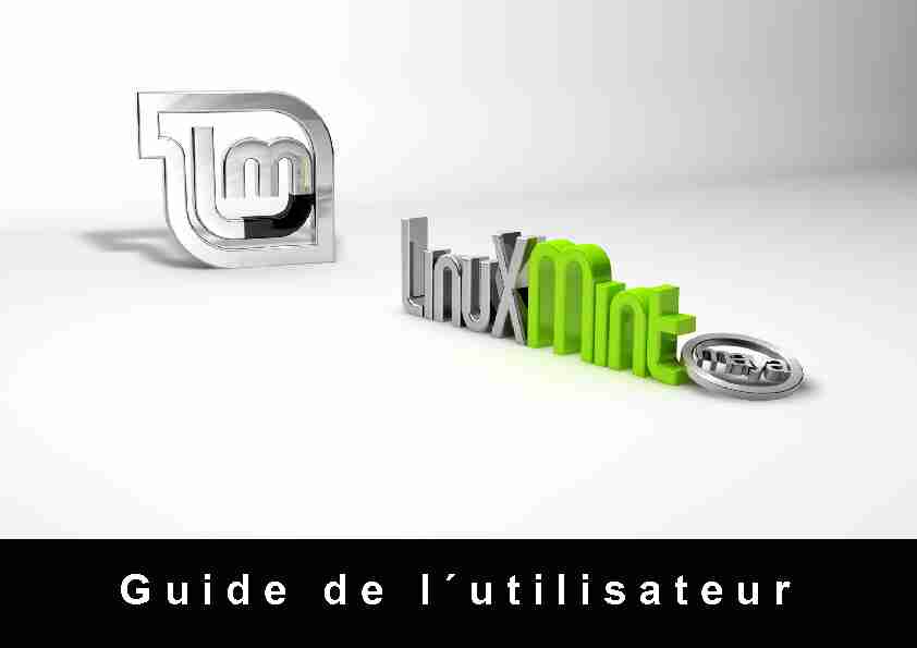 [PDF] Guide de l´utilisateur - Linux Mint