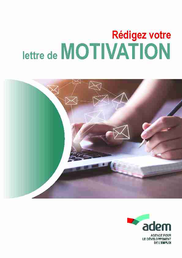 [PDF] Rédigez votre lettre de motivation - ADEM