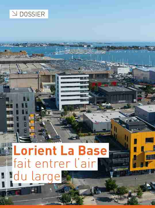Lorient La Base fait entrer lair du large