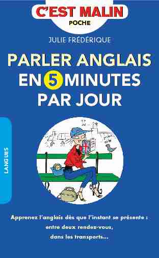 PAR JOUR PARLER ANGLAIS EN 5 MINUTES EN 5 MINUTES