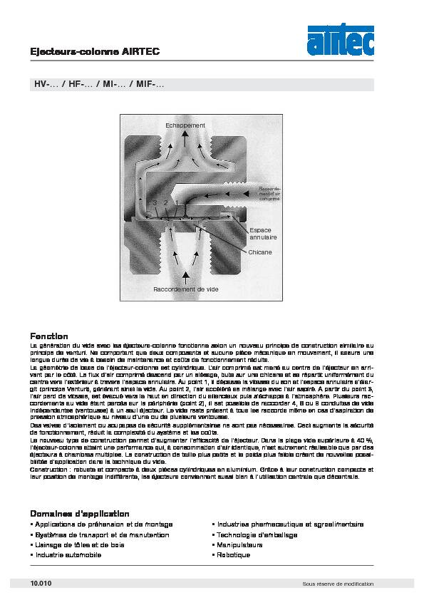 [PDF] Ejecteurs-colonne AIRTEC - AIRTEC France pneumatique